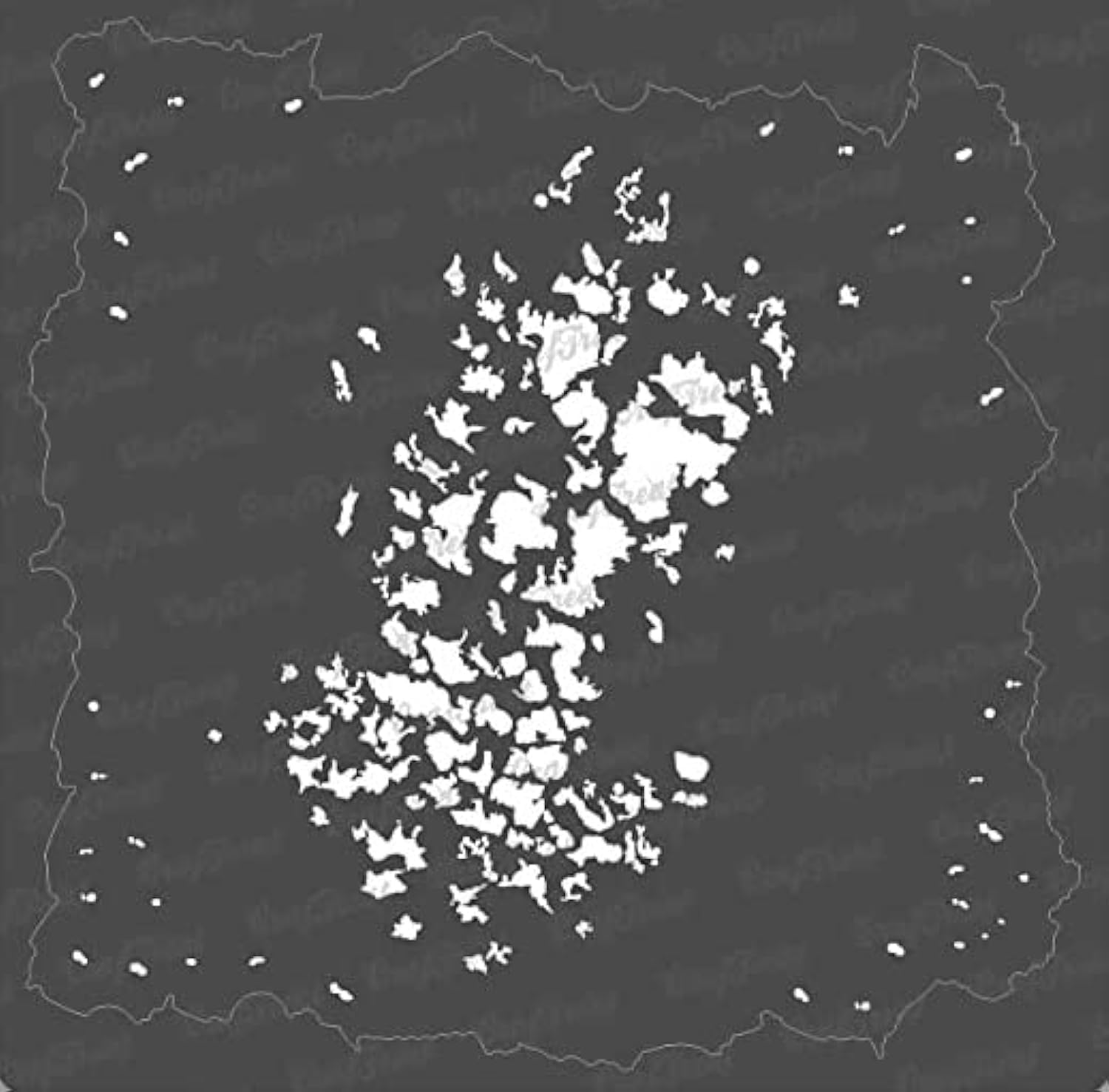 CrafTreat Reusable Grunge Texture Stencils for Painting on Wood, Canvas, Paper, Fabric, Floor, Wall and Tile - 6x6 Inches - DIY Art and Craft Stencils