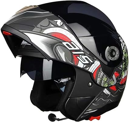 Casque de moto avec micro Outlet