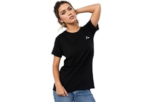 LEADHALO 100% Merino Wool Shirt for Women, 16.5 Micron Merino Wool Base Layer, Sweat Wicking Wool T Shirt Natural Fiber