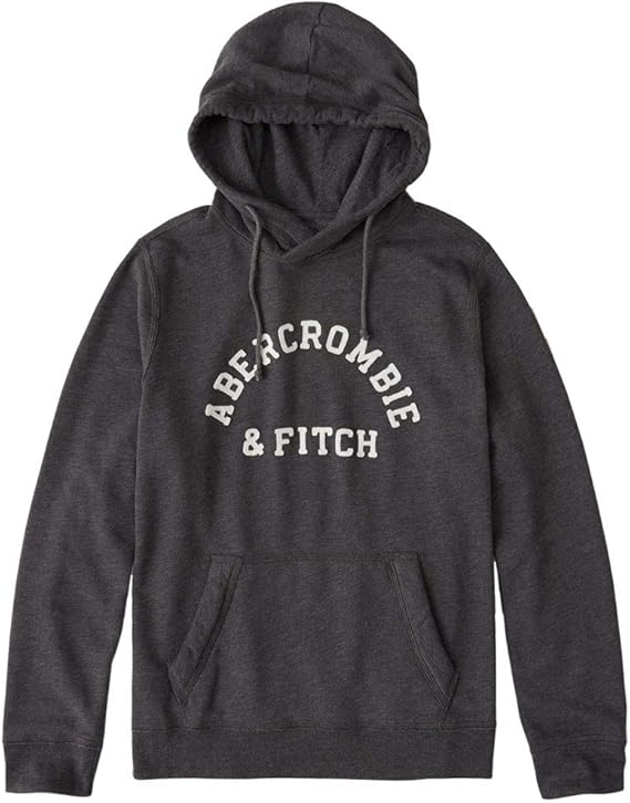 Amazon アバクロンビー フィッチ Abercrombie Fitch パーカー Applique Logo Hoodie ダークグレー Dark Heather Grey L 並行輸入品 トレーナー パーカー 通販