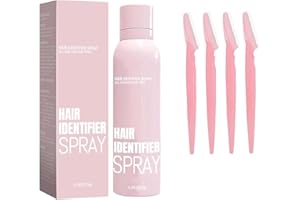 Generic Hair Identifier Spray for Face Shaving, Face Hair Identifier Spray, Dermaplaning Tool for Face, Moisturizing and Skin Care Spray, Dermaplaning Spray for All Skin And Hair Types (1 Set), Pink