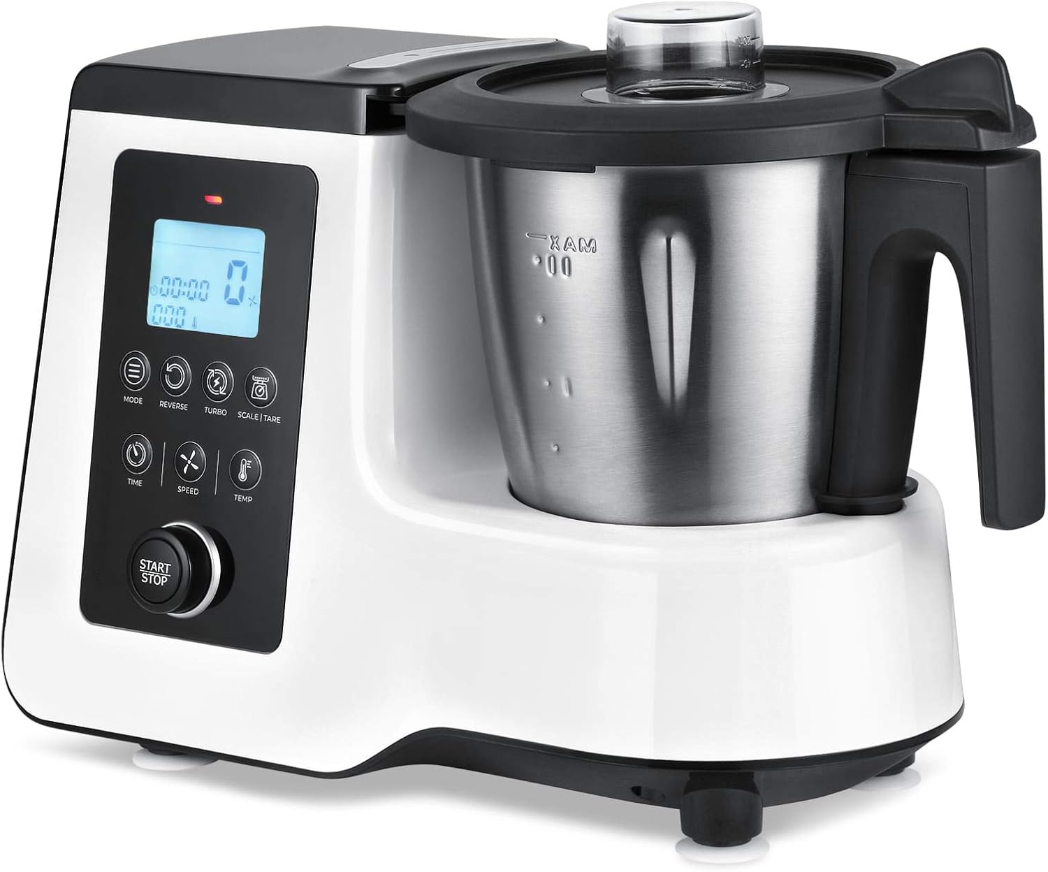 Dartwood 7-in-1 Multi Purpose Food Processor and Kitchen Machine Combo 1200 Watt - Cooking, Kneading, Blending, Mixing, Steaming, Boiling, Stir-Frying and More