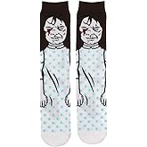 Grand Clothing Outlet The Exorcist Halloween 360 Character Crew Socks