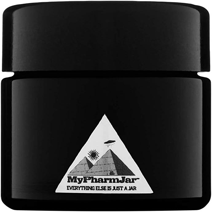 MIRON Violettglas 50ml - Ultraviolet Storage Container | Airtight Smell Proof | Screw Top Jar (1)