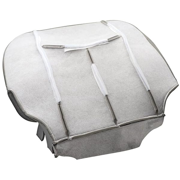 GXARTS DRIVER AND PASSENGER SIDE BOTTOM REPLACEMENT SEAT COVER AND TOP LEAN BACK SEAT COVER LIGHT GRAY 922 OR 92I FIT FOR CHEVY GMC TAHOE SUBURBAN AVALANCHE YUKON SILVERADO SIERRA 2003 2004 2005 2006