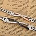 PiercingJ Stainless Steel CZ Love for Men Women Couple Bracelet Link Chain Wrist Matching Set Bangles