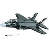 COBI Armed Forces F-35B Lightning II 1:48 Scale Building Set, 614 Pieces