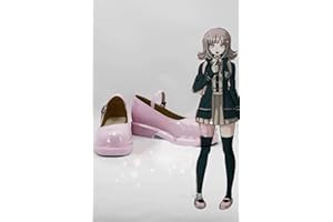 Verycos Women's Miu Iruma Cosplay Shoes Knee High Boots Halloween Costume Unisex Adult