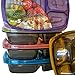 Portion/Perfect 3 Compartment Meal Prep Containers - Super Tough, Airtight, 40% Thicker BPA Free Bento Box For Adults | Reusable & Guaranteed Not To Melt in Microwave Or Dishwasher | New Set Of 5