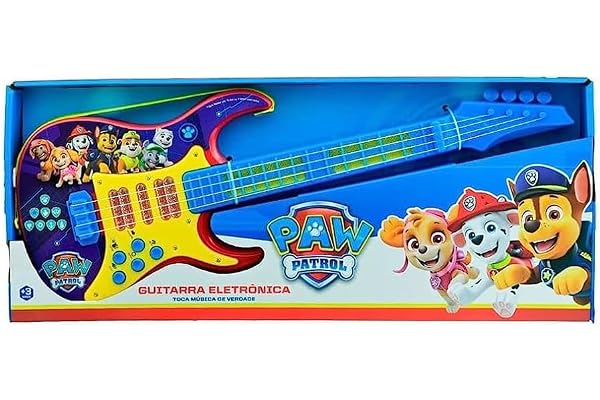 Instrumento Musical - Guitarra - Patrulha Canina
