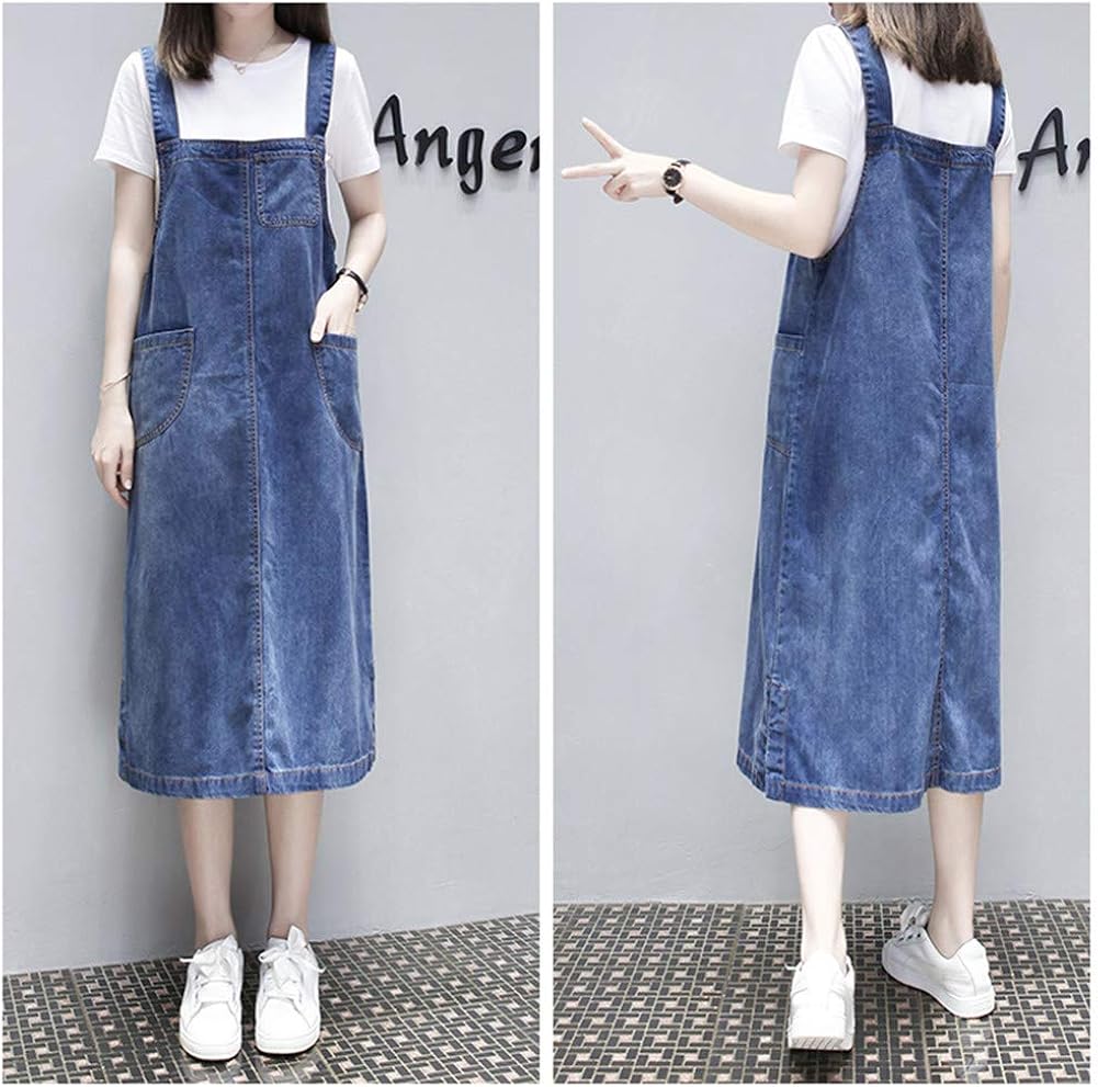 jumper with denim skirt