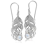 Silvershake Natural Moonstone 925 Sterling Silver