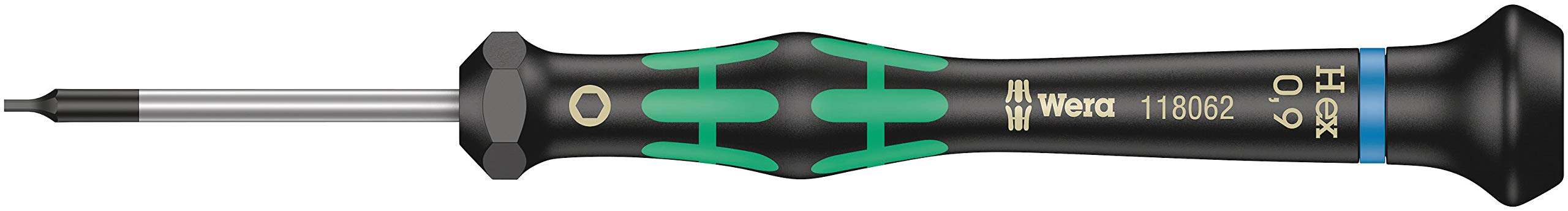 Wera Kraftform 2054 Micro Screwdriver - Hexagon Tip Sw 0.9 / 40 — image 1