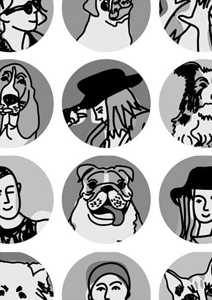 Amazon Co Jp Igsticker ポスター ウォールステッカー シール式ステッカー 飾り 364 515 写真 フォト 壁 インテリア おしゃれ 剥がせる Wall Sticker Poster 人物 犬 イラスト ホーム キッチン