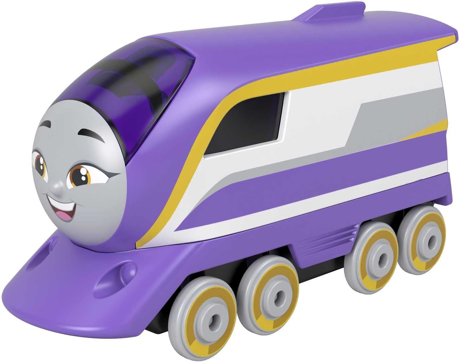 Thomas & Friends Toy Train, Kana Diecast Metal Engine, Push-Along Vehicle for Preschool Pretend Play, HBX90