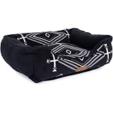 Pendleton Bolster Dog Bed, Kuddler with Iconic Pattern and Removable Washable Cover, Pet Bed for Dogs and Cats, Medium, Los Ojos