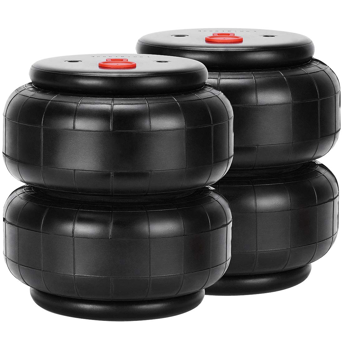 Universal Air Ride Suspension D2600 1/2 NPT Single Port Double Bellow