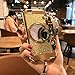 UCLL Glitter Camera Case for iphone 7 plus and iphone 8 plus New Modern 3D Vintage Style Bling Camera Design Soft Cover For 5.5 iphone 7plus/iphone 8 Plus with Strap Rope and a Screen protector (gold)