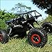 Tuptoel RC Car Alloy Rock Crawler Truck 4x4 Off Road Rock Crawler Jeep Truck for Boys 2.4GHz Radio Controlled Monster for Kids