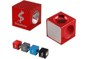 Sinsilvie Pool Cue Tip Shaper 5 in 1 Cue Tip Tool, 5 in 1 Billiard Pool Cue Tip Repair Tool,Cue Accessories,Blue & Black & Red & Gray