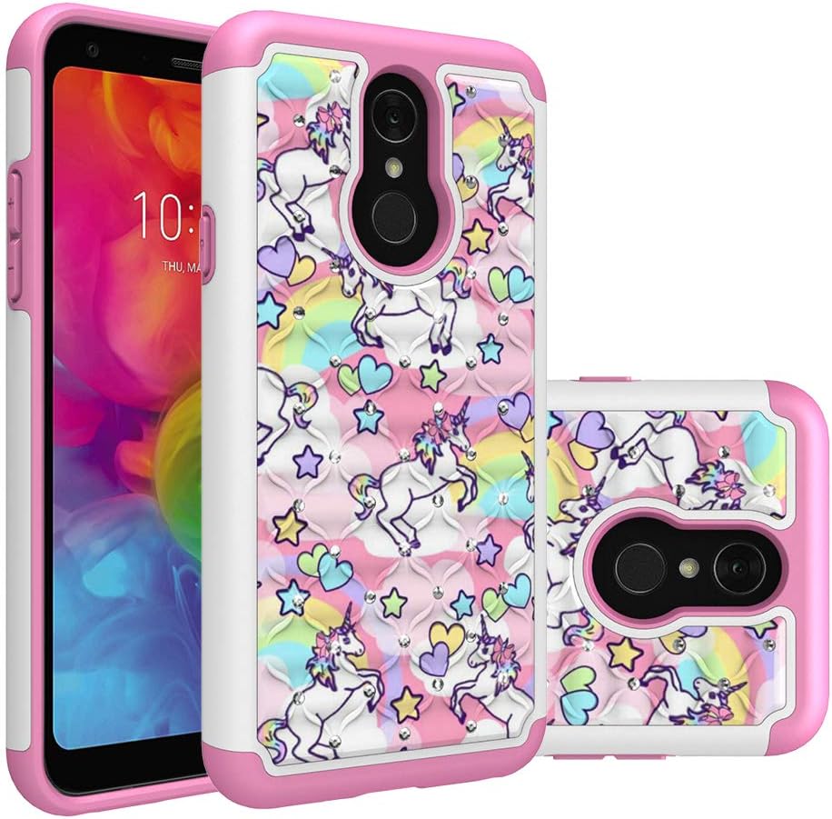 Best lg q7 plus unicorn case