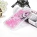 ZSTVIVA Case Cover Replacement for iPhone 6, iPhone 6S, Cute Unicorn Glitter Liquid Cover Protective Bumper Defender Skin for Pink Quicksand Bling Sparkle Shiny Flowing Love Heart TPU Layer Case