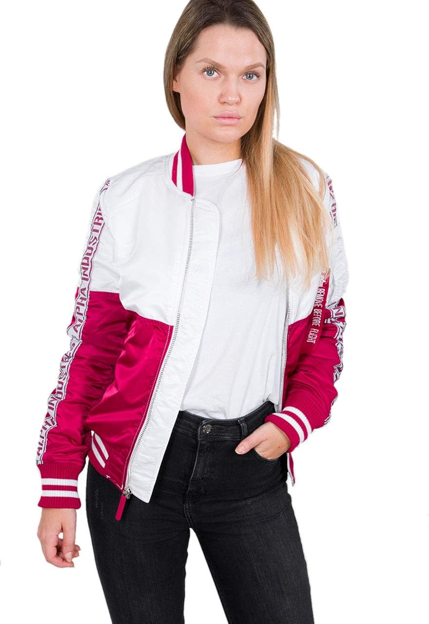 Alpha Industries Ma 1 Block Women S Jacket L Amazon De Auto