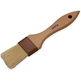 SPARTA Kitchen Basting Brush – 4037300 Basting Brush for Cooking Flat Boar Bristle Brush, Hardwood Handle for Kitchens, Resta