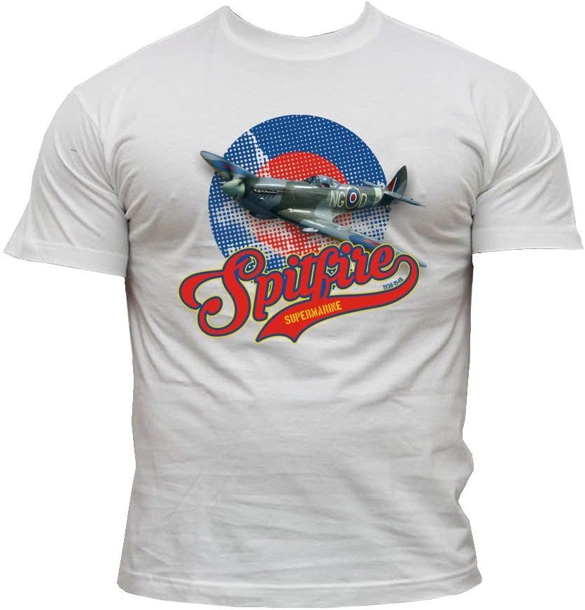 Quaint Point Spitfire World War II Series Men's T-Shirt KSM12