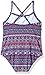 Carter's Girls' One Piece Ruffle Top Swimsuit