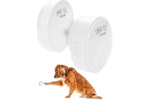 Mighty Paw Smart Bell 2.0 – Potty Training Button for Dogs & Puppies – Train Your Dog to Ring The Bell – Wireless Pet Communication (1 Pack)