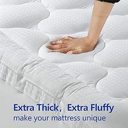 EASELAND Queen Size Mattress Topper Pillow Top