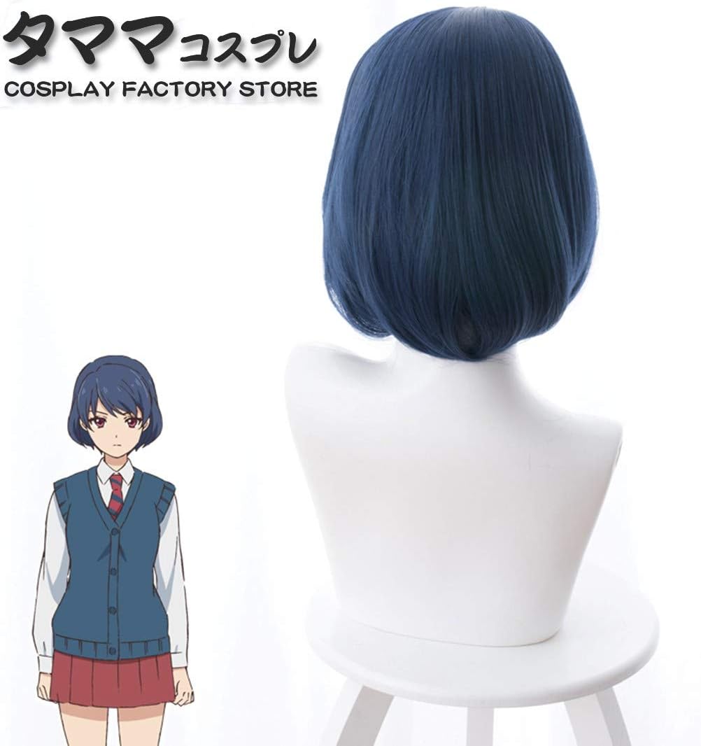 Amazon 橘瑠衣 ドメスティックな彼女 ドメカノ たちばな るい アニメ 高品質耐熱 コスプレ ウィッグ クリスマス ハロウィン 仮装 Cosplay Wig かつら ウィッグネット タママ コスプレ 仮装 通販