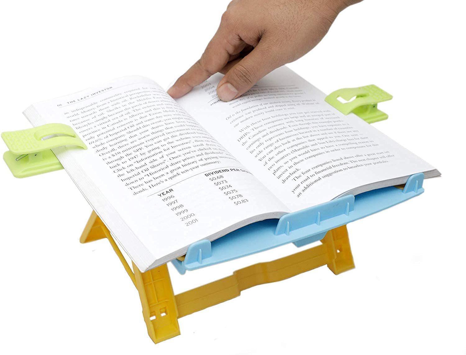 KASUMBI Foldable Book Stand Holder Portable Bookends Amazon.in Electronics