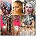 Body Glitter, Face Glitter NICEAUTY Chunky Nail Glitter 6 Colors Cosmetic Glitters Makeup Glittter with 1pcs Long Lasting Safe Non Toxic Fix Gel for Festival Face,Makeup,Body,Hair & Nail