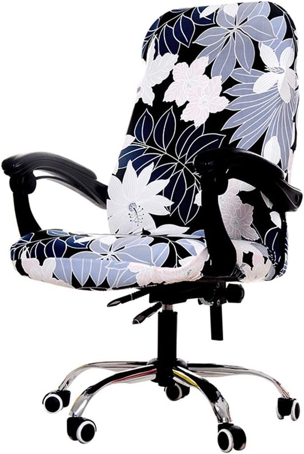 Deisy Dee Computer Office Chair Covers for Stretch Rotating Mid Back