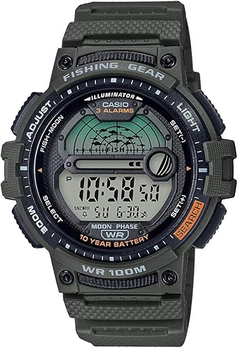 casio fishing watches