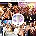 Disco Lights for Parties, Colorful Rotating Magic Ball Lights with 2 Light Bulbs, RGB LED Stage DJ Light for Home Room Dance Parties Birthday Karaoke Halloween Christmas Wedding Show Club Decorations
