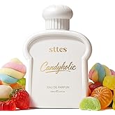 Sttes Candyholic Milk Perfume, Cotton Candy Vanilla Butterscotch Fragrance | Long lasting Eau de Parfum for women with creamy sweet gourmand notes, 100ml / 3.4 fl oz