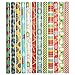 Paper Craft (12 Count Jumbo Christmas Wrapping Paper Rolls Set for Xmas & Holiday Gifts Presents Bulk Assortment