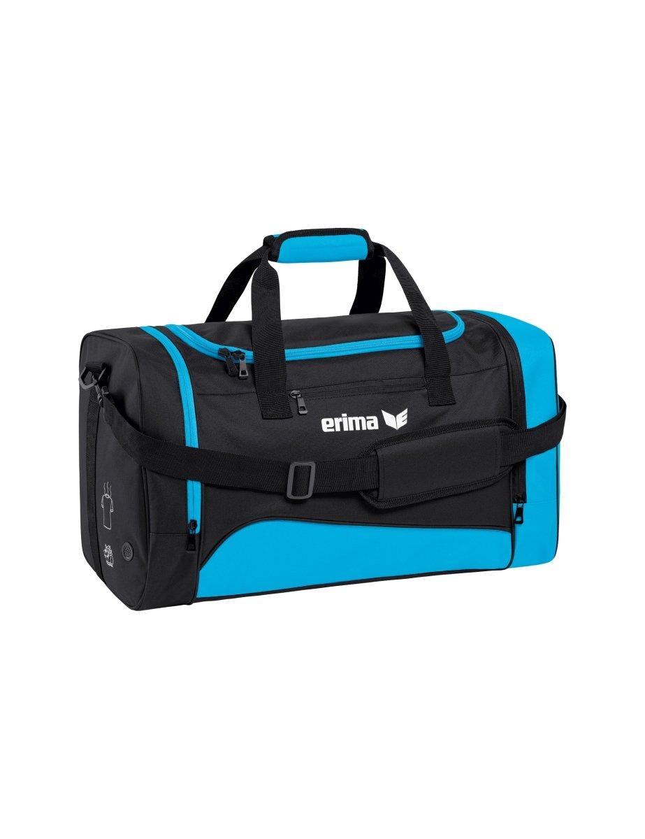 erima Sports Bag Duffel, 44 cm, 30 Liters, Curacao/Black
