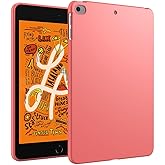 GUNPRIO Red Case for iPad mini 5 2019 / Mini 4 2015 (5th/4th Generation 7.9 inch), Ultra Slim, Soft, Flexible TPU Skin Bumper Back Cover