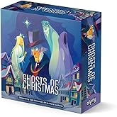 Ghosts of Christmas Board Game, Present &amp; Future Time Periods, 3-4 Players | Time-Traveling Trick-Taking Game | Trick-Taking Out of Order - Play Tricks Across Past | Play Tricks Across Past | 40 Minutes