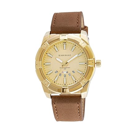 Analog Gold Dial Mens Watch-C1111-01