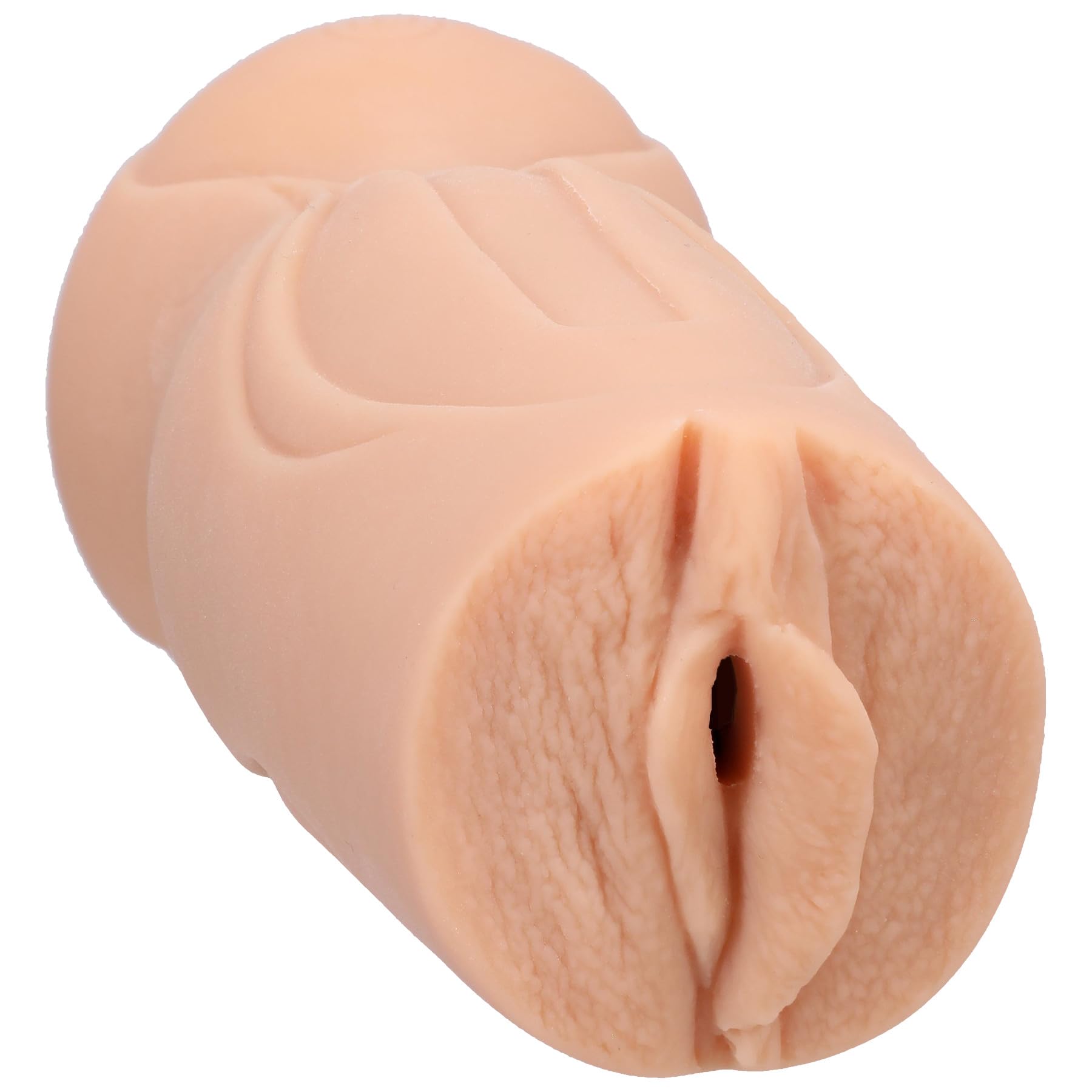 Signature Strokers - Livv Fitt ULTRASKYN Pocket Pussy - Molded from Livv Fitt, Realistic Handheld Stroker with Unique Texture, Body-Safe, and Lifelike Feel - Vanilla - By Doc Johnson