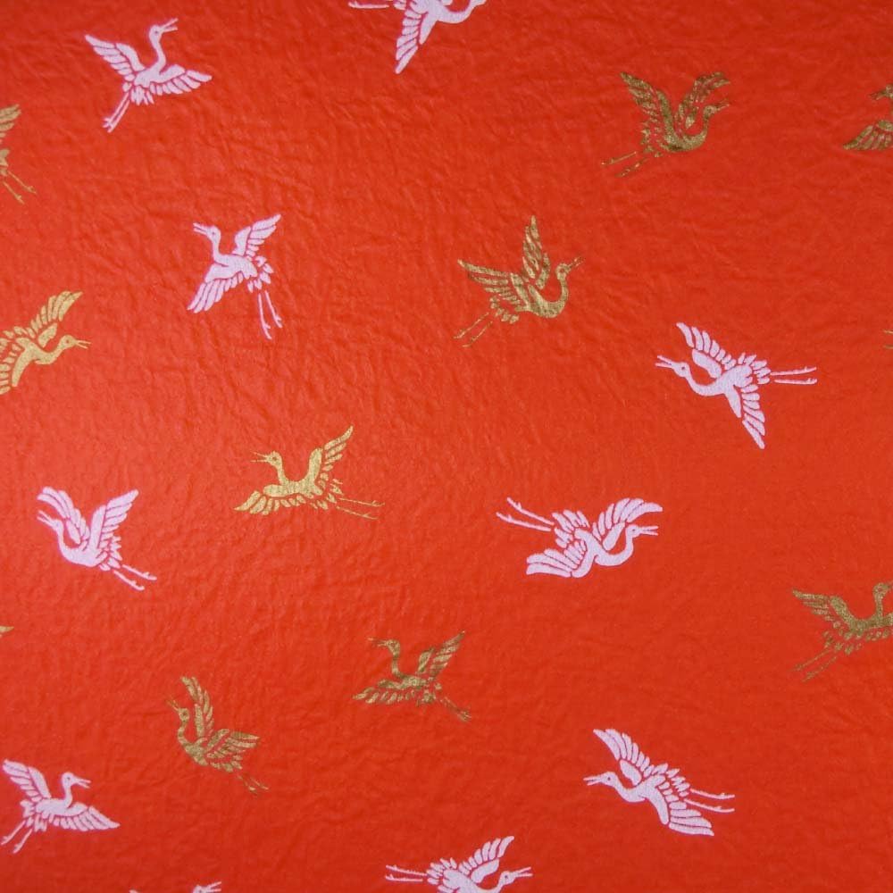 Yuzen Washi Paper 31.5" x 21.6", Large Japanese Chiyogami Paper 1Sheet, GC-2B
