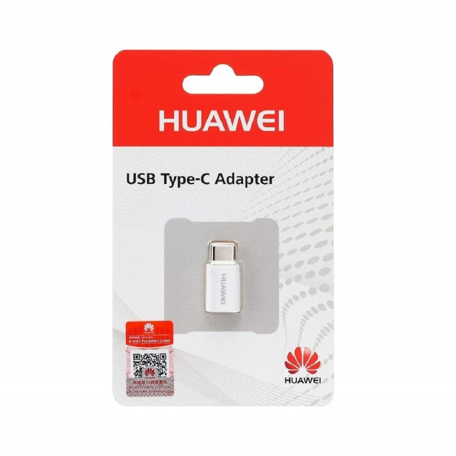 Huawei Adapter Type C to Micro USB AP52 Cable - White