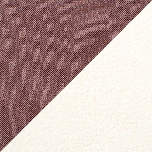 K&H Pet Products Self-Warming Pet Cot Elevated Pet Bed Medium Chocolate/Fleece 25" x 32" x 7"