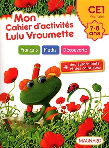 Download Mon cahier d'activités Lulu Vroumette : CE1, 7-8 ans PDF