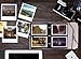 BESWORLDS DIY Scrapbook Photo Album Leather Cover Our Adventure Memory Book 30 Pages for Baby Anniversary Birthday Wedding Party Travel Graduation DIY Accessories Kit (Brown)
